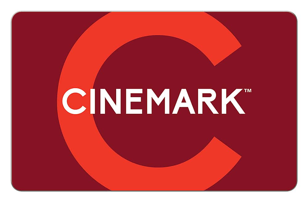 Front. Cinemark - $50 Gift Card.