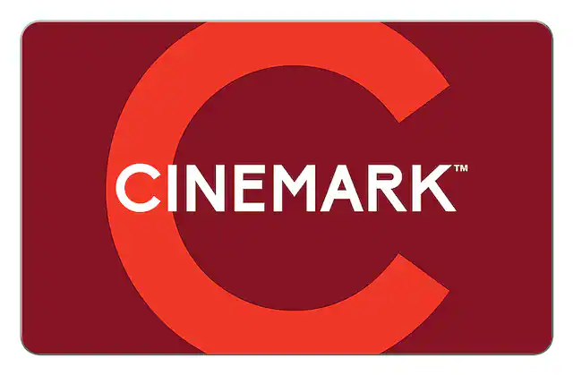 Front. Cinemark - $50 Gift Card.