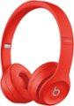 Alt View Zoom 11. Beats by Dr. Dre - Solo³ Wireless On-Ear Headphones - (PRODUCT)RED Citrus Red.