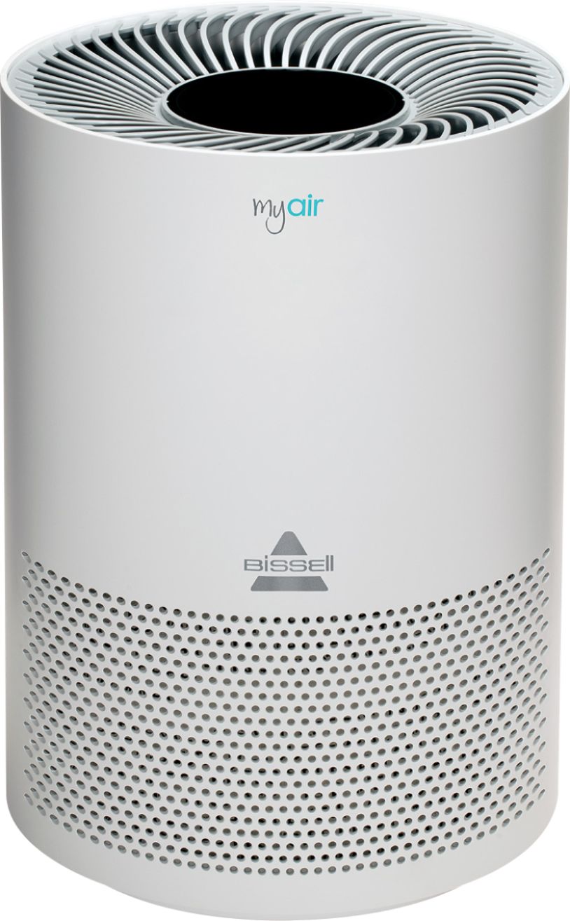 BISSELL - MyAir 100 Sq. Ft . Personal Air Purifier - White