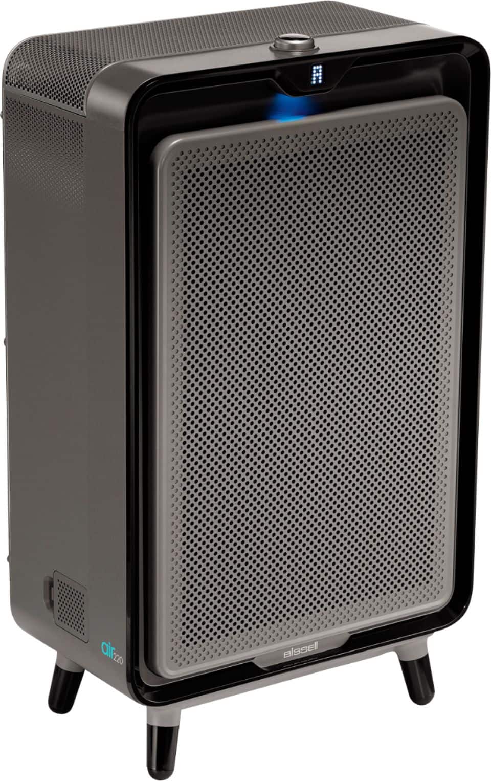Angle. BISSELL - air220 Air Purifier with HEPA Filter - Black/Gray.
