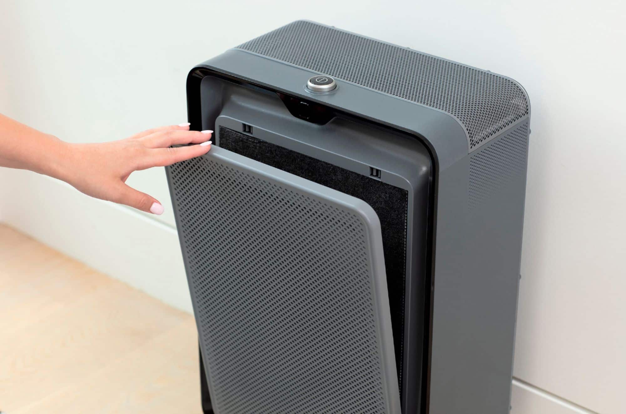 Alt View 14. BISSELL - air220 Air Purifier with HEPA Filter - Black/Gray.