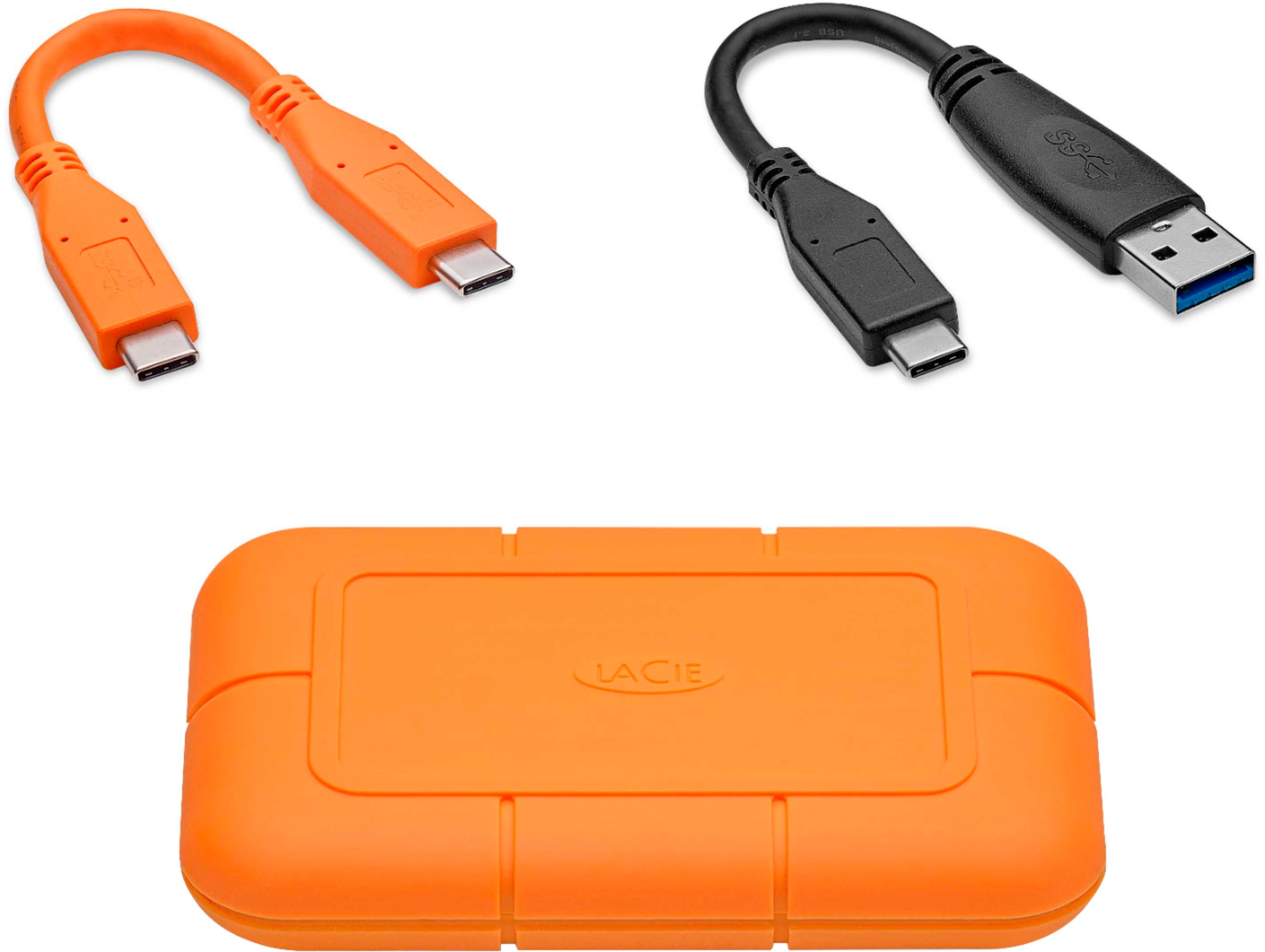 Disque externe Rugged USB-C 2To Lacie - ISTORE