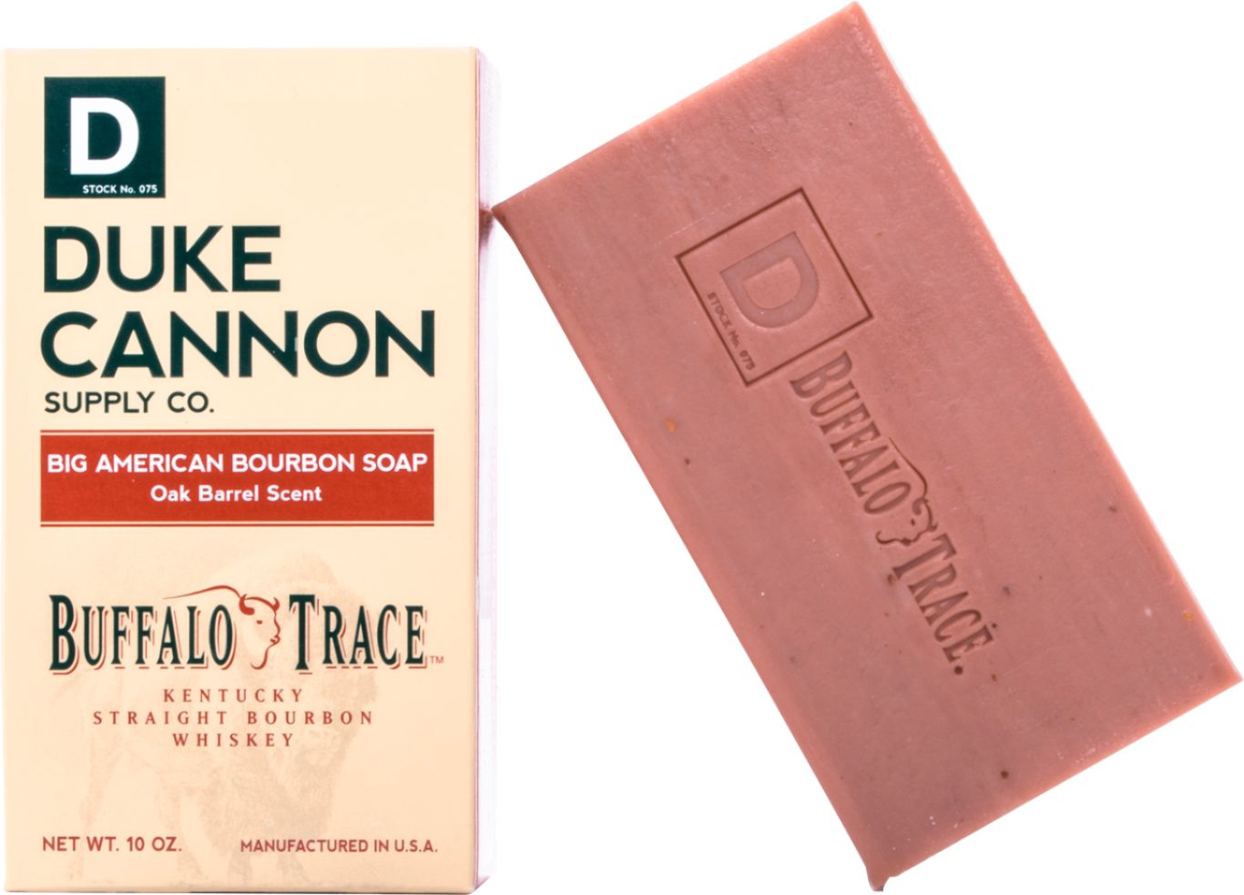 Angle View: Duke Cannon - Big American Bourbon Soap - Brown