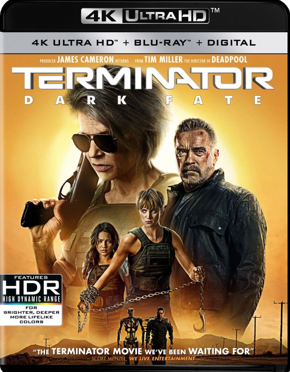 

Terminator: Dark Fate [Includes Digital Copy] [4K Ultra HD Blu-ray/Blu-ray] [2019]