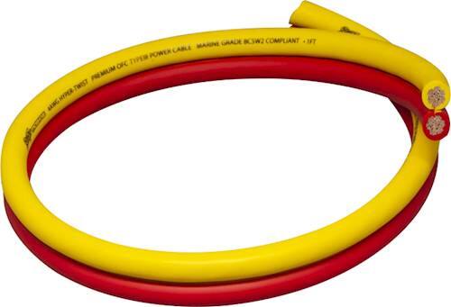 Alt View 11. Stinger - 8GA Marine Amplifier Power Installation Kit - Yellow/Red.
