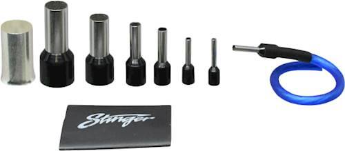 Alt View 12. Stinger - 8GA Marine Amplifier Power Installation Kit - Yellow/Red.