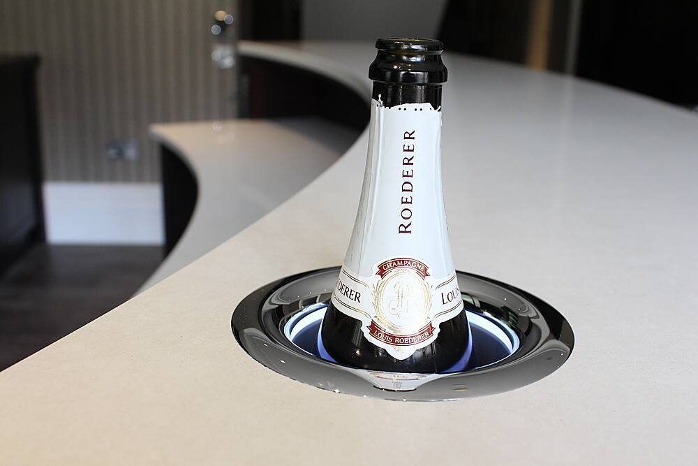 Alt View 11. U-Line - U-Chill In-Counter Cooling Cylinder in Stainless - Stainless Steel.