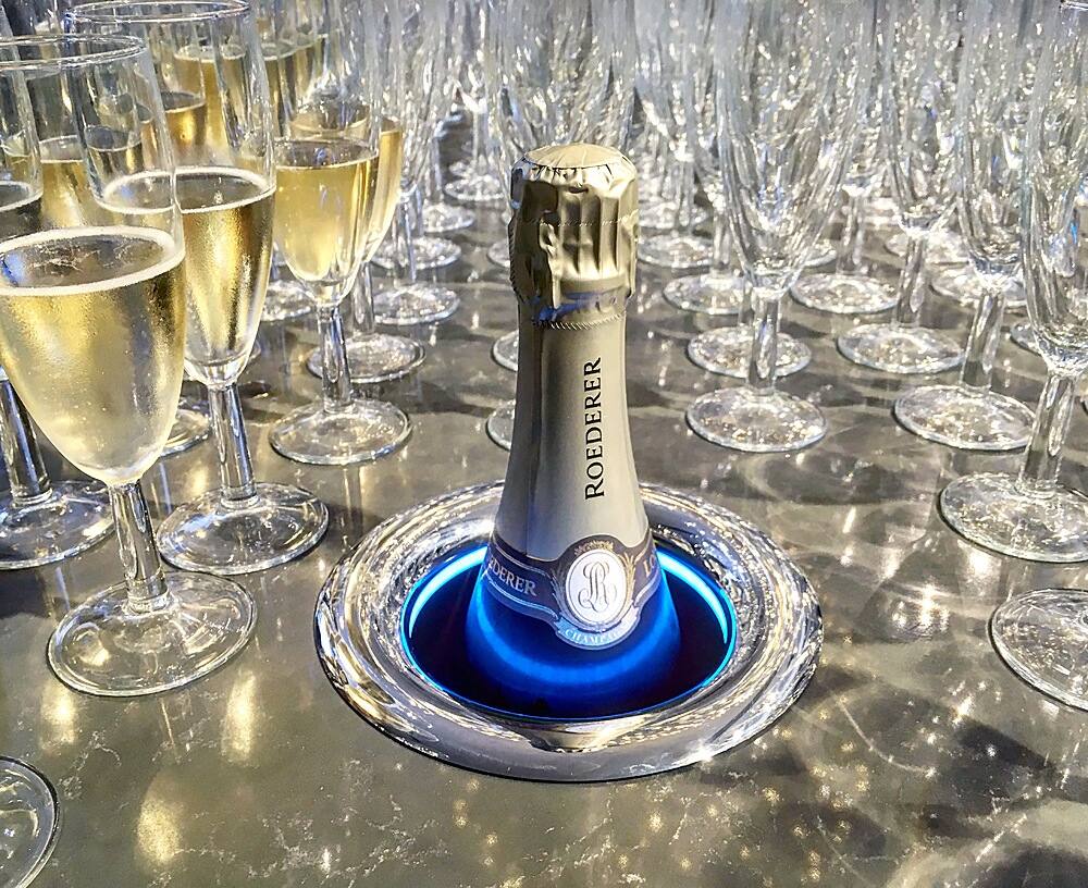 Alt View 12. U-Line - U-Chill In-Counter Cooling Cylinder in Stainless - Stainless Steel.