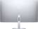 Back. Dell - Geek Squad Certified Refurbished 27" IPS LED QHD Monitor with HDR - Silver.