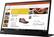 Left. Lenovo - ThinkVision 14" IPS LED FHD Monitor (USB) - Raven Black.
