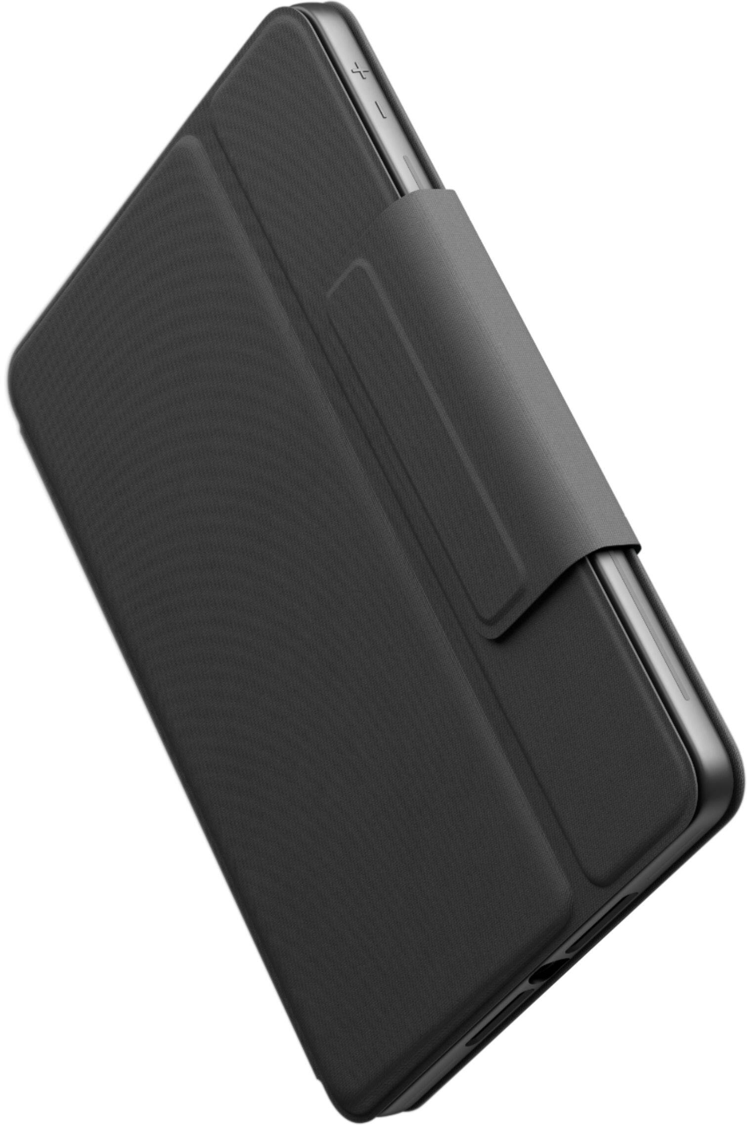 Alt View 12. Logitech - Rugged Folio Keyboard Folio for Apple iPad (7th, 8th & 9th Gen) with Durable Spill-Proof Design - Graphite.