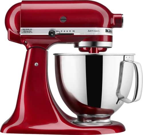 KitchenAid - KSM150PS Artisan Tilt-Head Stand Mixer - Grenadine