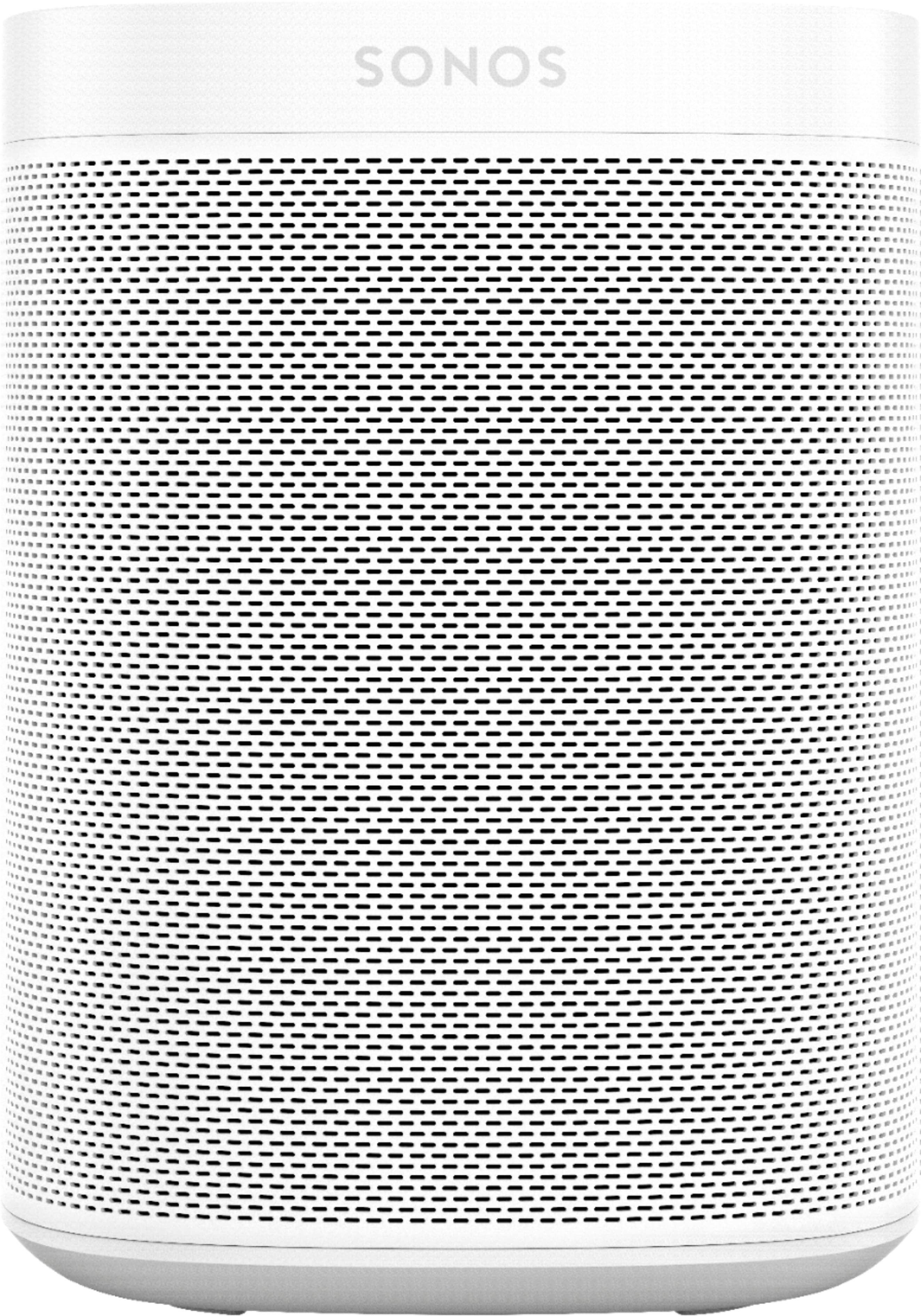 Sonos - Geek Squad Certified Refurbished One SL Wireless Smart Speaker - White - Front_Zoom