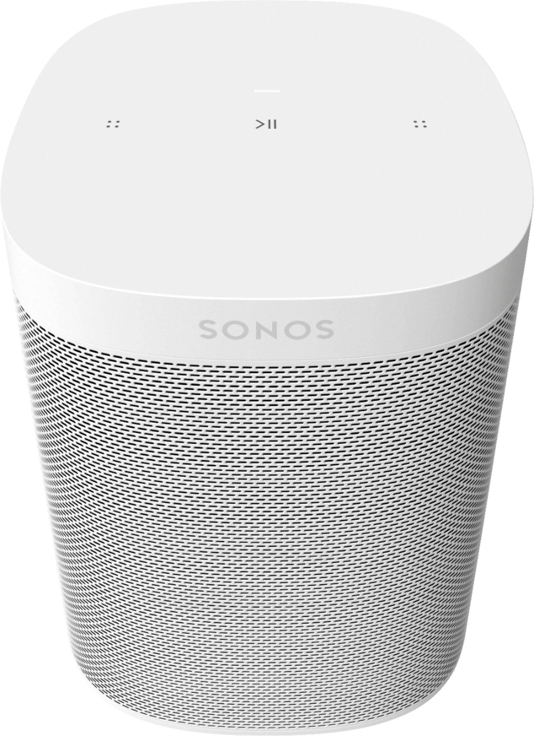 Alt View 14. Sonos - Geek Squad Certified Refurbished One SL Wireless Smart Speaker - White.