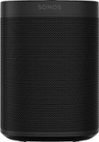 Sonos - Geek Squad Certified Refurbished One SL Wireless Smart Speaker - Black - Front_Zoom