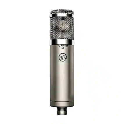 Front. Warm Audio - FET Condenser Vocal Microphone - Nickel Plated.