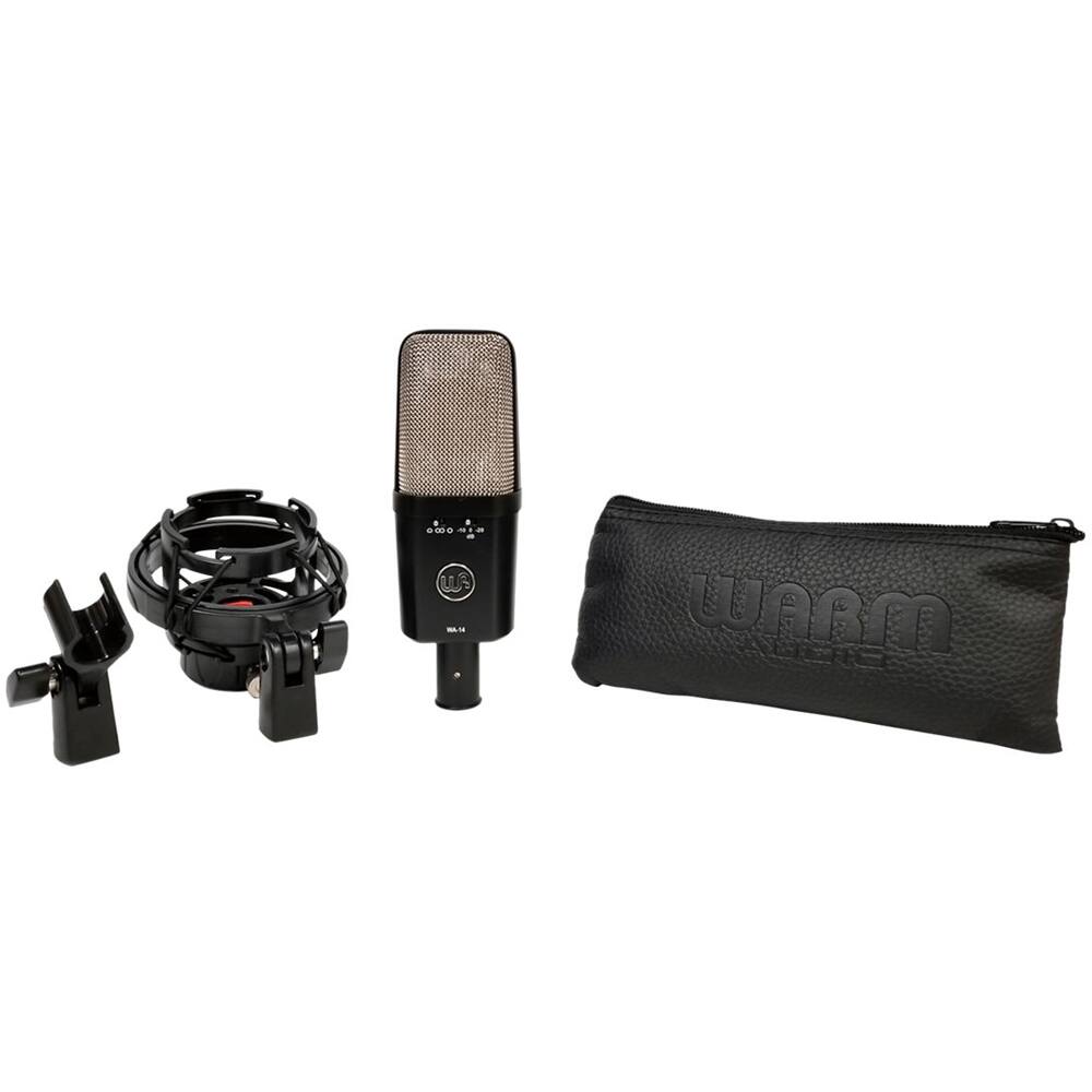 Alt View 12. Warm Audio - Condenser Vocal Microphone - Black.