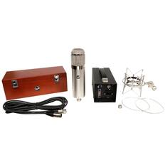 Front. Warm Audio - Condenser Microphone - Silver.