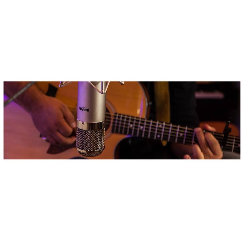 Alt View 13. Warm Audio - Condenser Microphone - Silver.