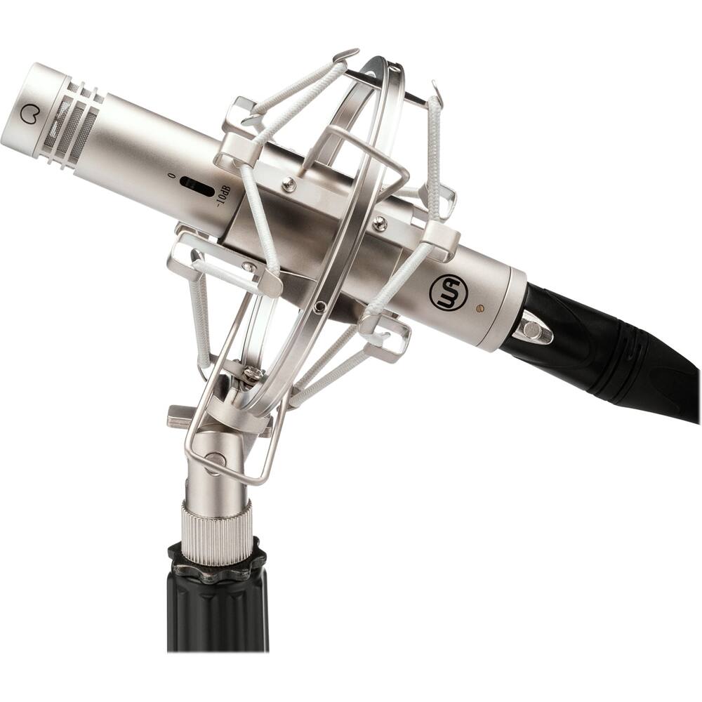 Angle. Warm Audio - Condenser Instrument Microphone - Nickel.