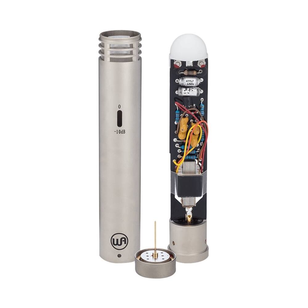 Alt View 13. Warm Audio - Condenser Instrument Microphone - Nickel.