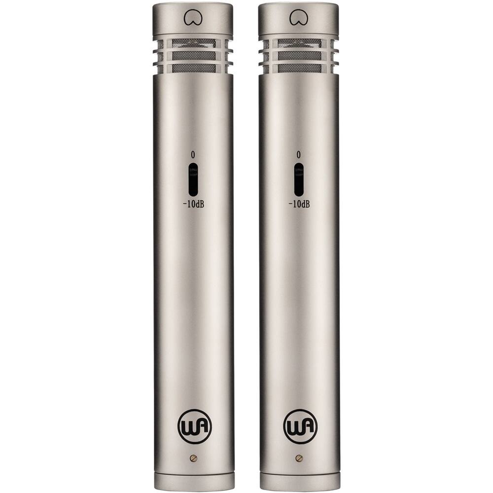 Front. Warm Audio - Condenser Instrument Microphone - Nickel.