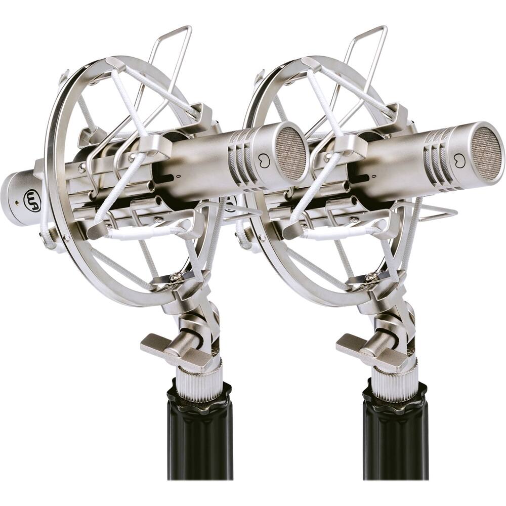 Left. Warm Audio - Condenser Instrument Microphone - Nickel.