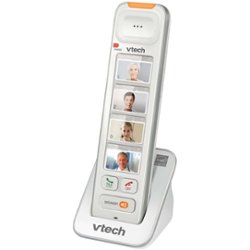 VTech - SN5307 Amplified DECT 6.0 Cordless Expansion Handset - White - Angle_Zoom