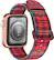 Alt View 13. Modal™ - Woven Nylon Watch Band for Apple Watch 38mm, 40mm, 41mm and Apple Watch Series 8 41mm - Red Plaid.