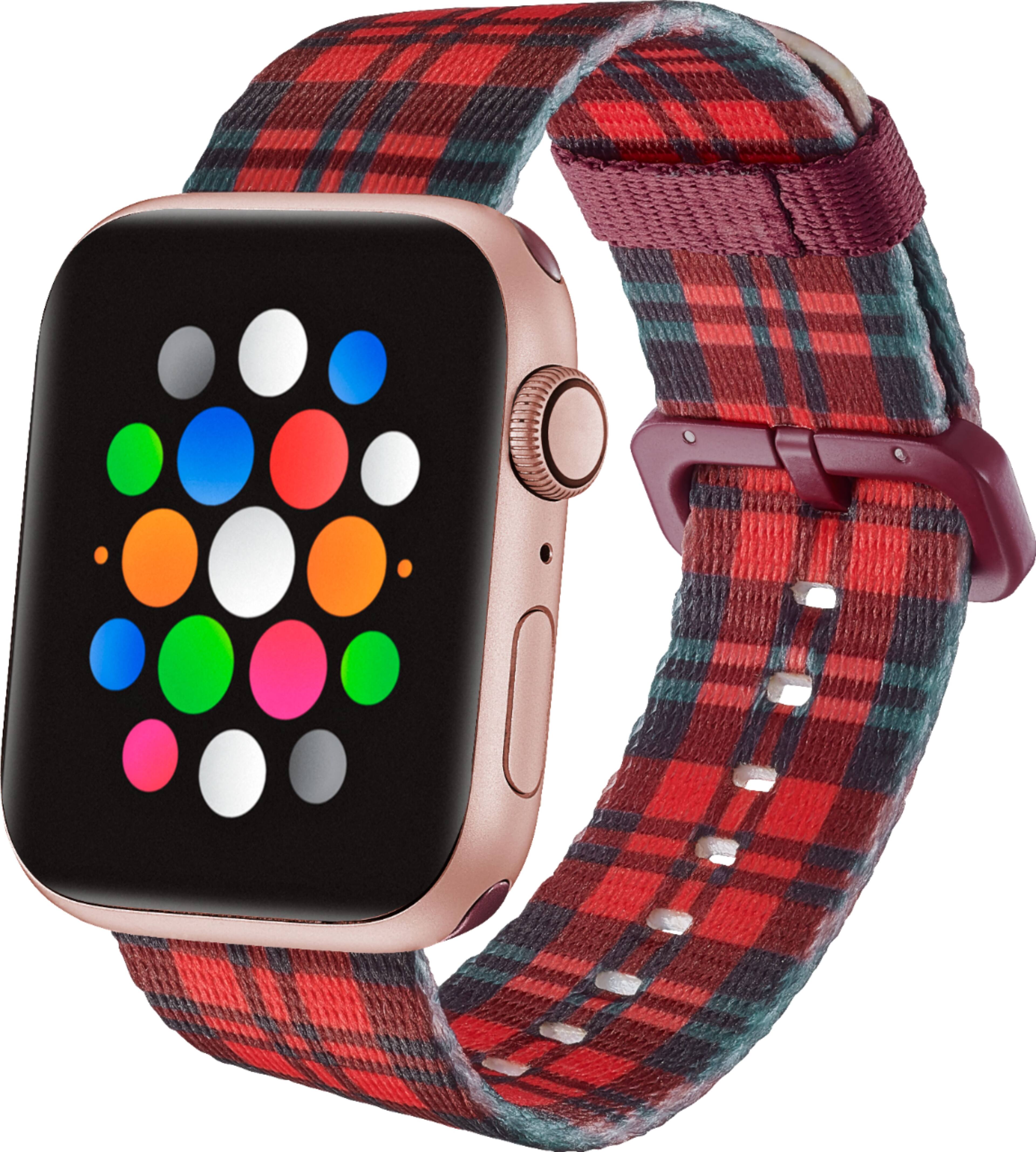 plaid apple watch band