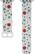 Alt View 11. Modal™ - Woven Nylon Watch Band for Apple Watch 38mm, 40mm, 41mm and Apple Watch Series 8 41mm - White/Snowflakes.