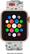 Alt View 12. Modal™ - Woven Nylon Watch Band for Apple Watch 38mm, 40mm, 41mm and Apple Watch Series 8 41mm - White/Snowflakes.