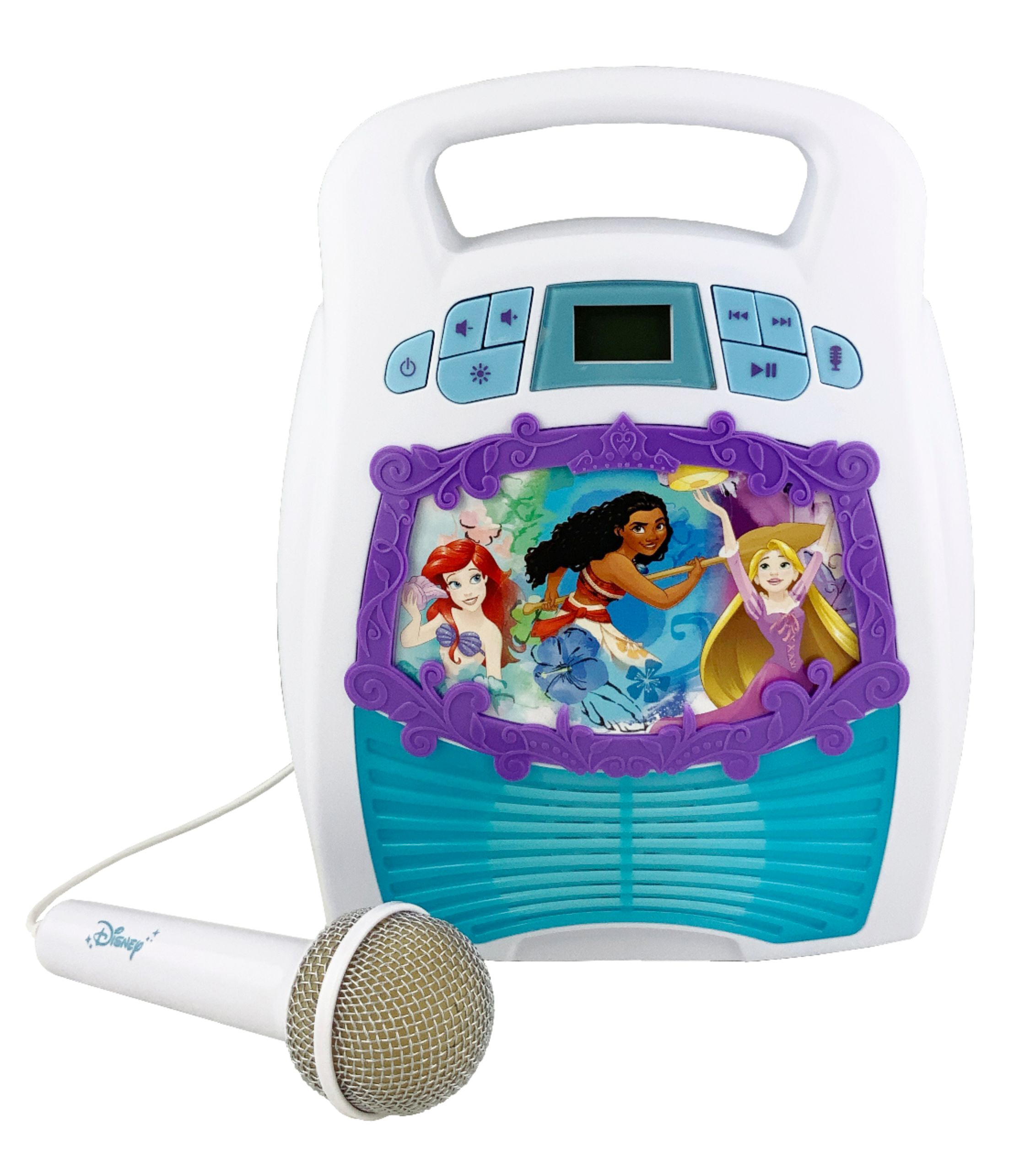 Best Buy: KIDdesigns Disney Princess MP3 Portable Karaoke System 