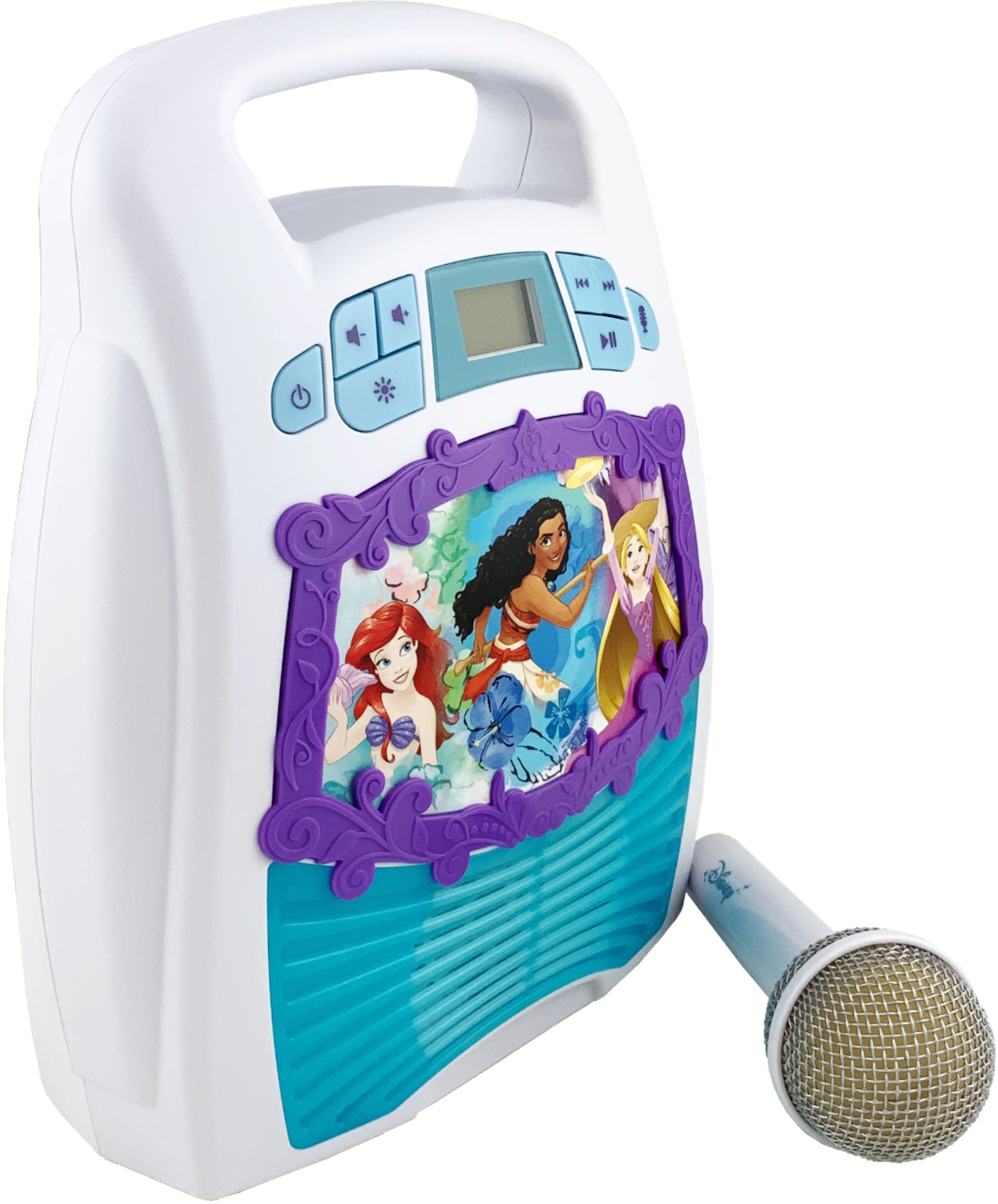 KID-DG553 KID DESIGNS Disney Princess Bluetooth Portable MP3 Karaoke BRAND NEW 