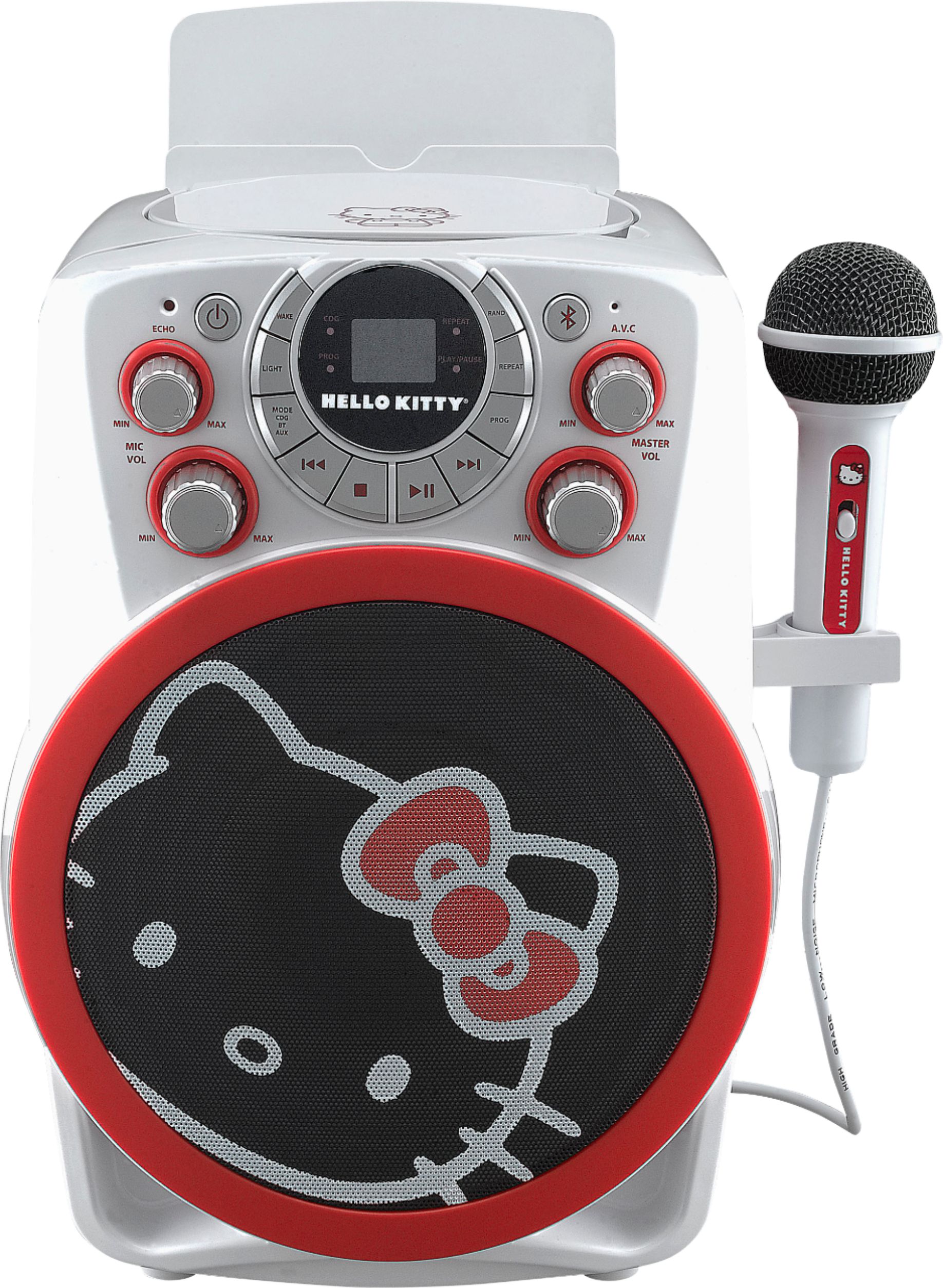 66209 Hello Kitty Flashing Lights Karaoke Machine 