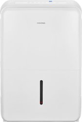 Insignia™ - 50-Pint Dehumidifier - White - Front_Zoom