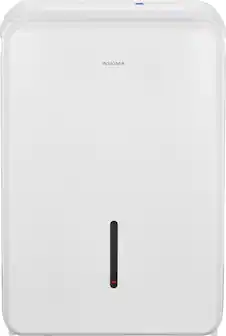 Front. Insignia™ - 35-Pint Dehumidifier with ENERGY STAR Certification - White.
