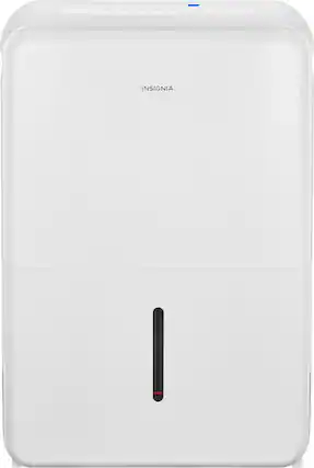Front. Insignia™ - 35-Pint Dehumidifier with ENERGY STAR Certification - White.