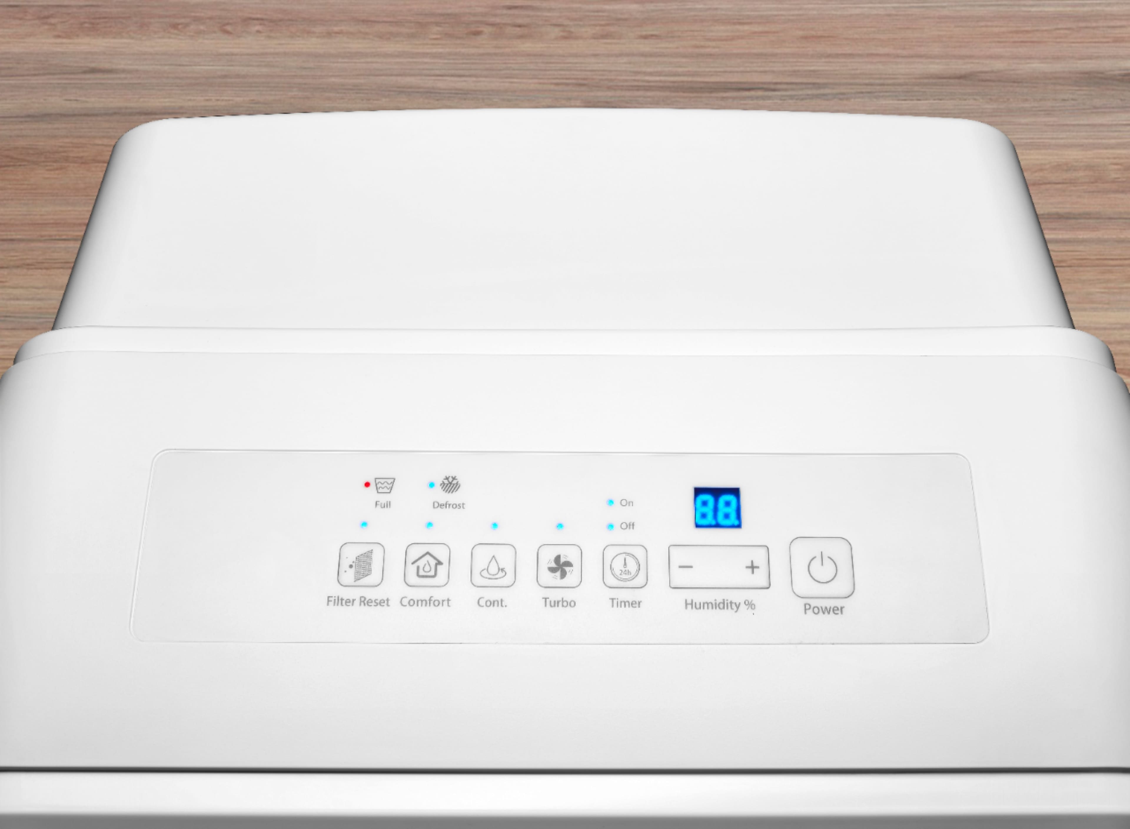 Alt View 11. Insignia™ - 35-Pint Dehumidifier with ENERGY STAR Certification - White.