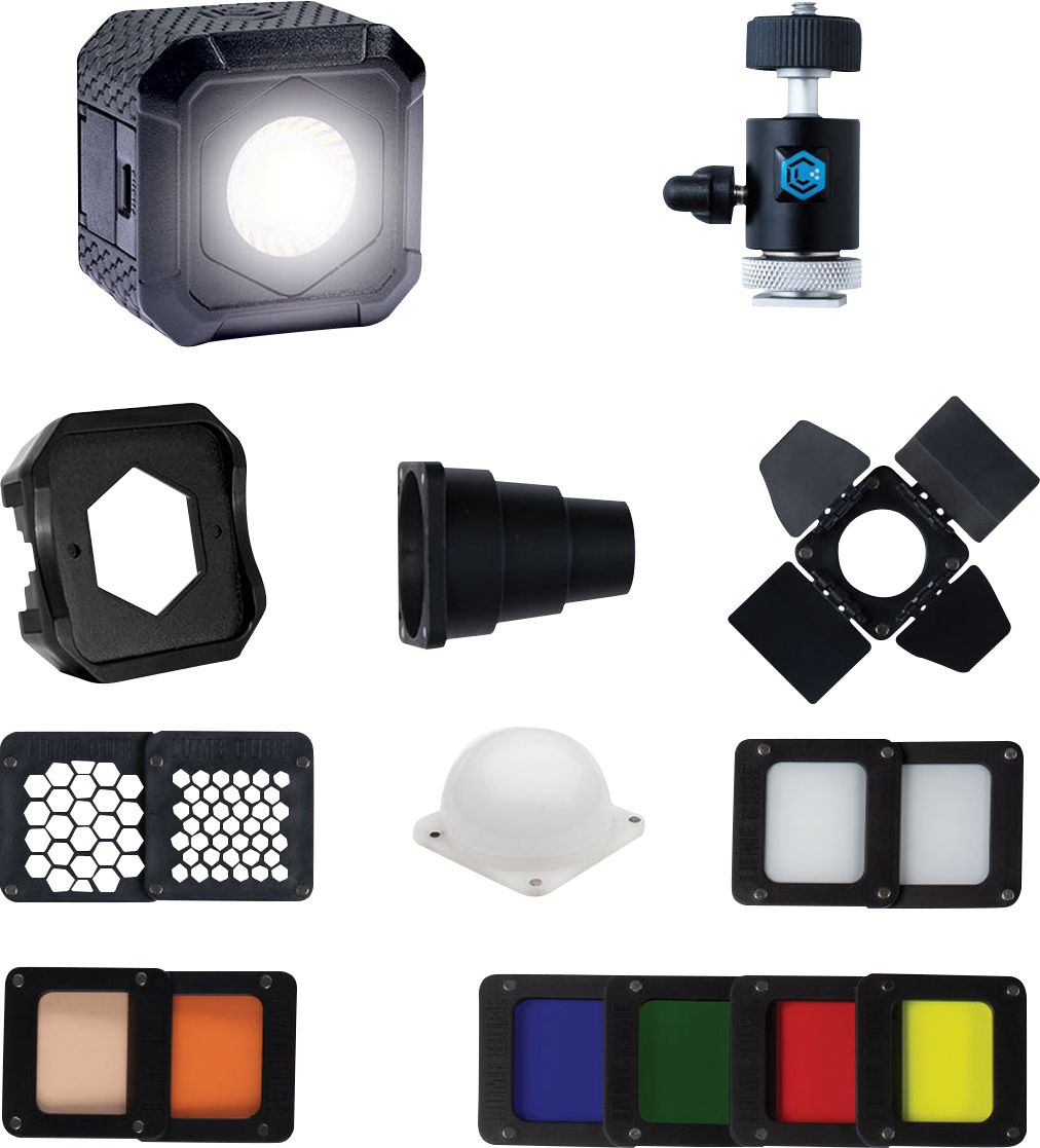 Lume Cube 18 Ring Light with Stand: Battery Powered, for Smartphones & Cameras, Portable, Adjustable Brightness & Color Temperature