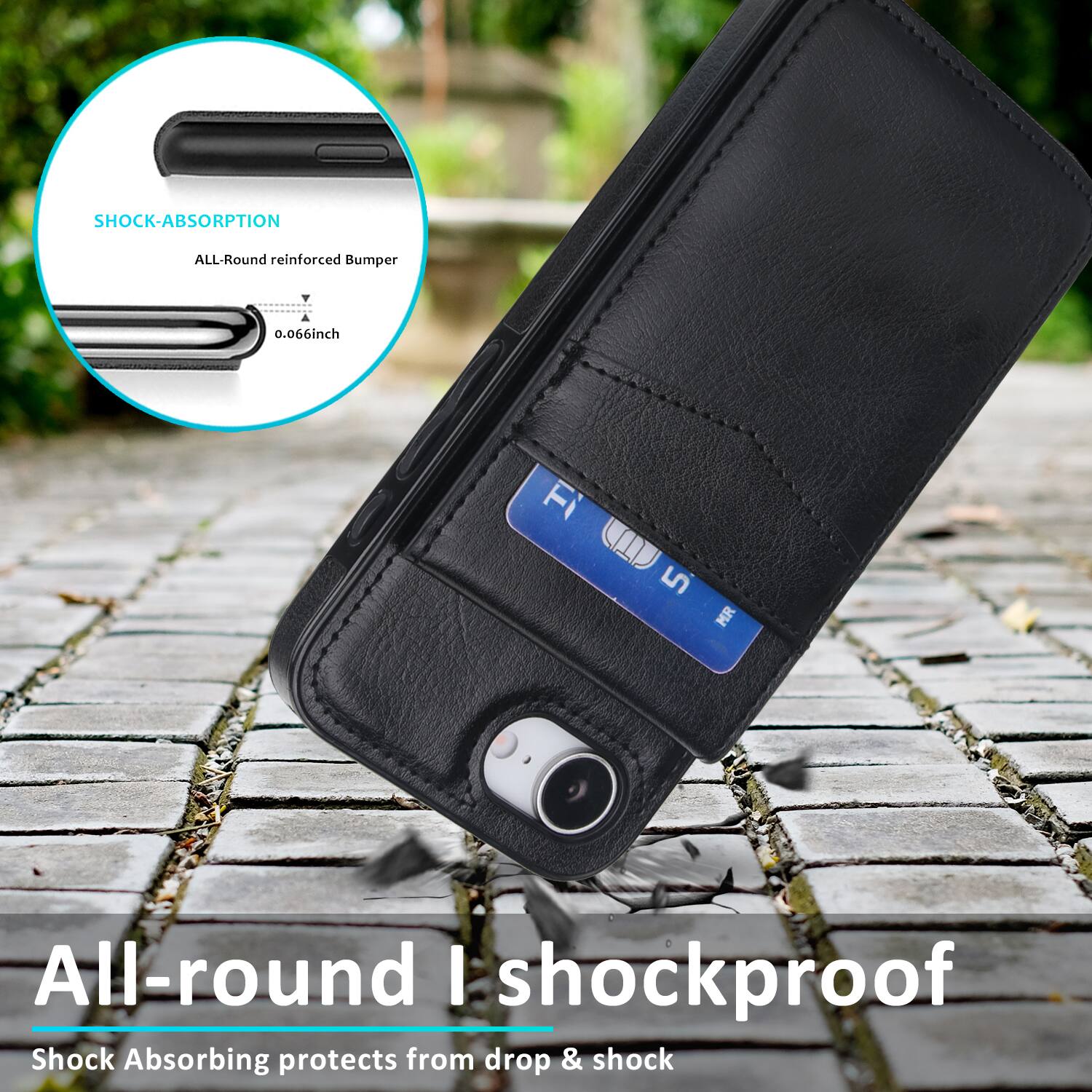 SHOCK-ABSORPTION  
ALL-Round reinforced Bumper  
0.066inch  
Fi 5 MR  
All-round I shockproof  
Shock Absorbing protects from drop & shock
