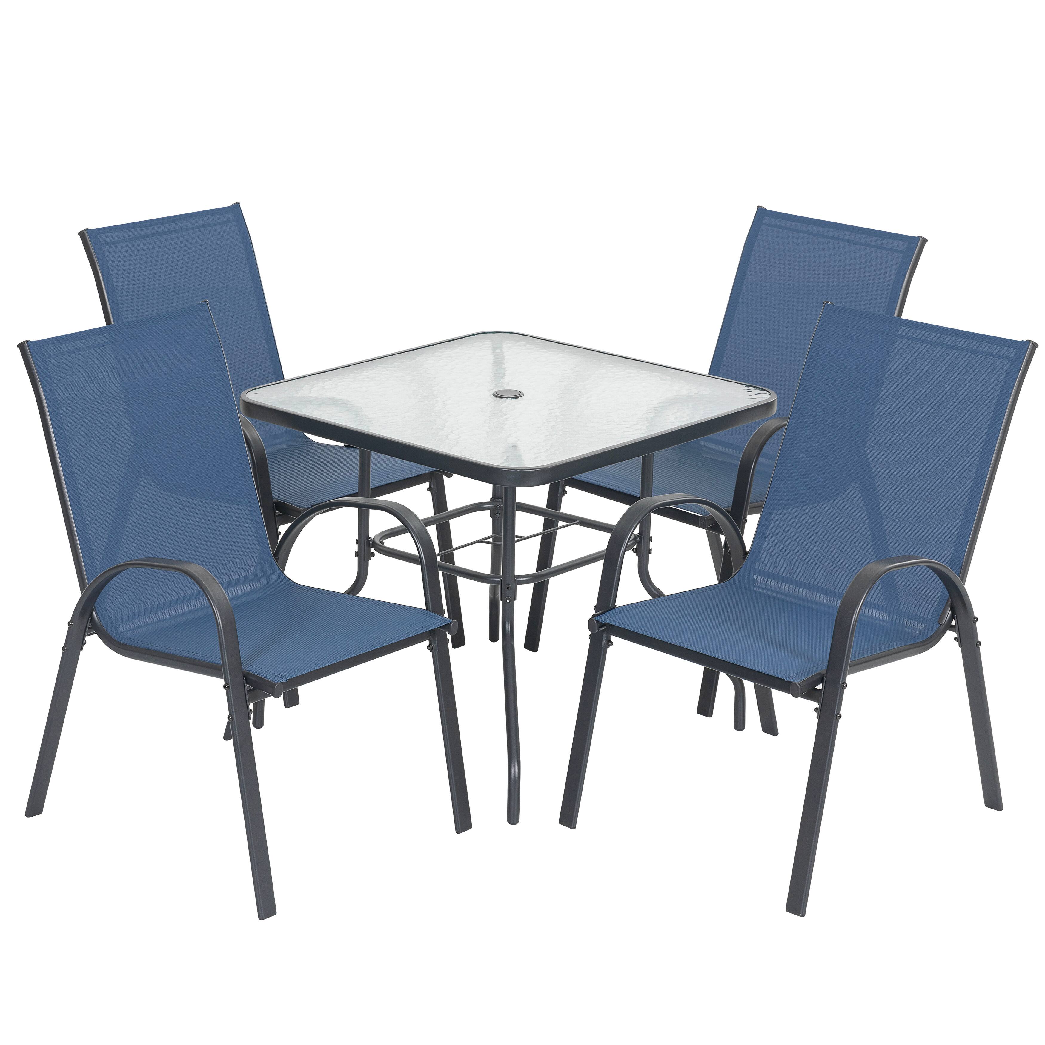 Blue and Transparent