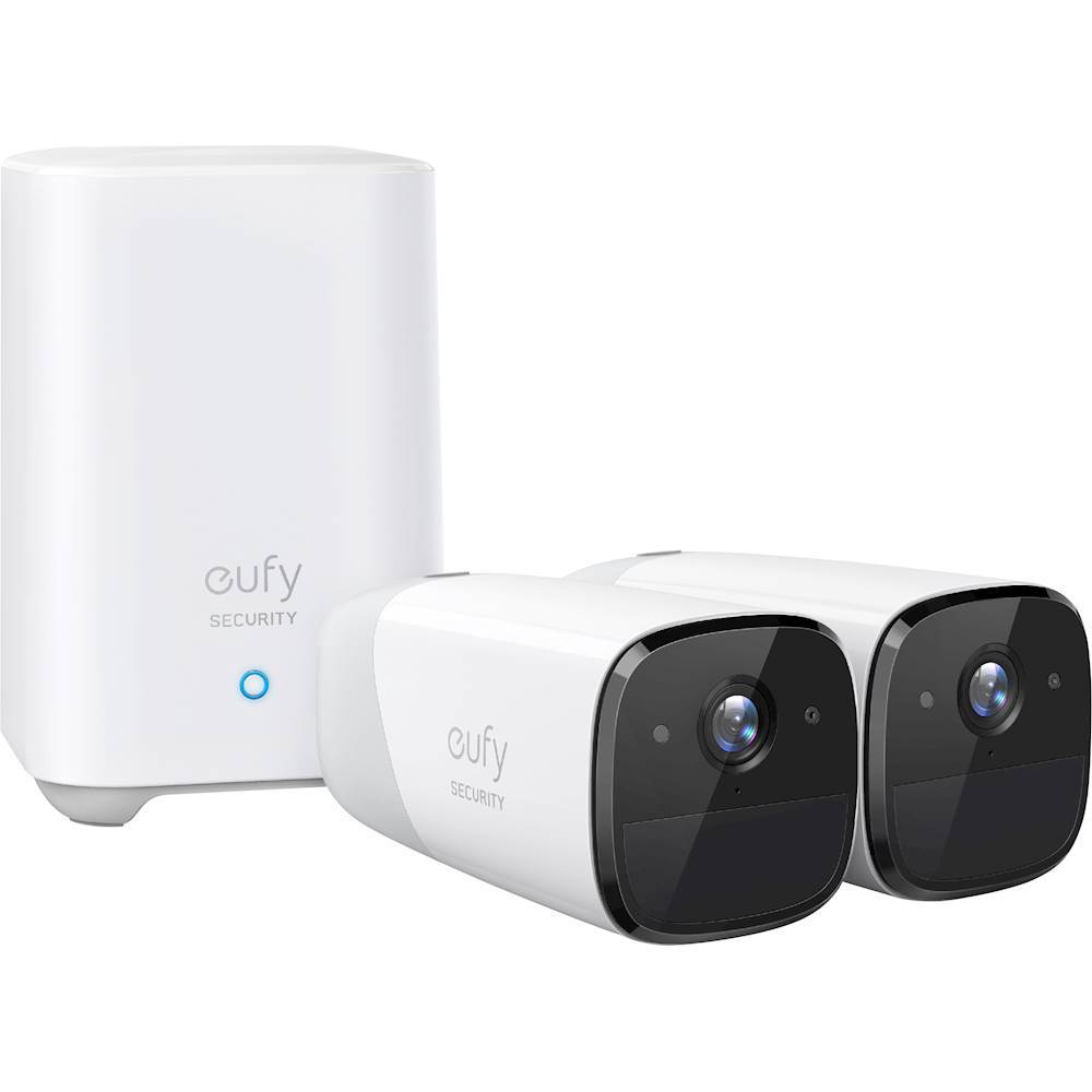 eufy Security Smart Wi-Fi Video Doorbell 2K Battery Operated/Wired with  Chime White/Black T8212111 - Best Buy