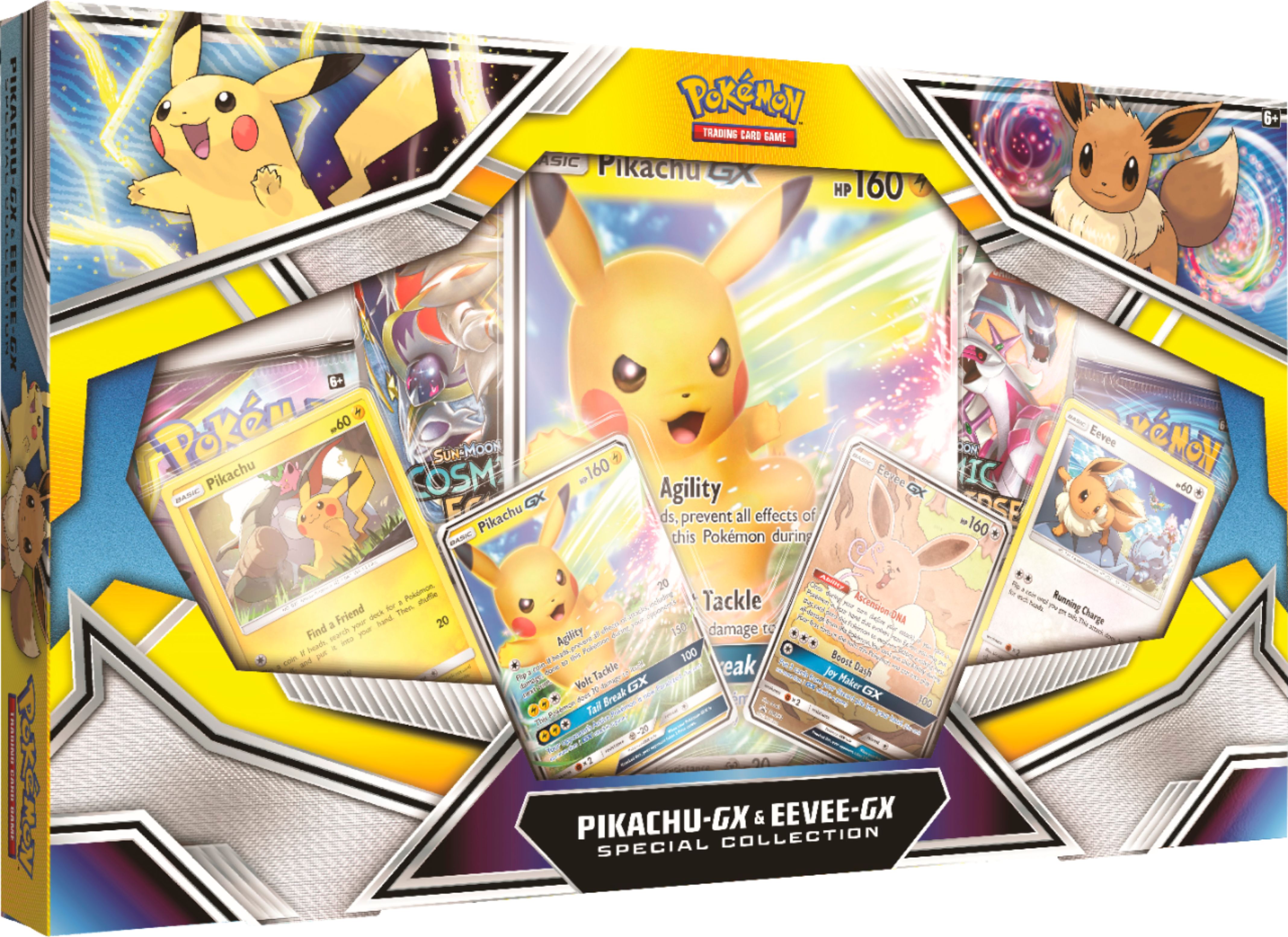 Pokémon Trading Card Game: Pikachu-GX & Eevee-GX Special Collection 82777 -  Best Buy