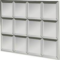 Noble House - Dogwood Rectangular Wall Mirror - Clear - Left_Zoom