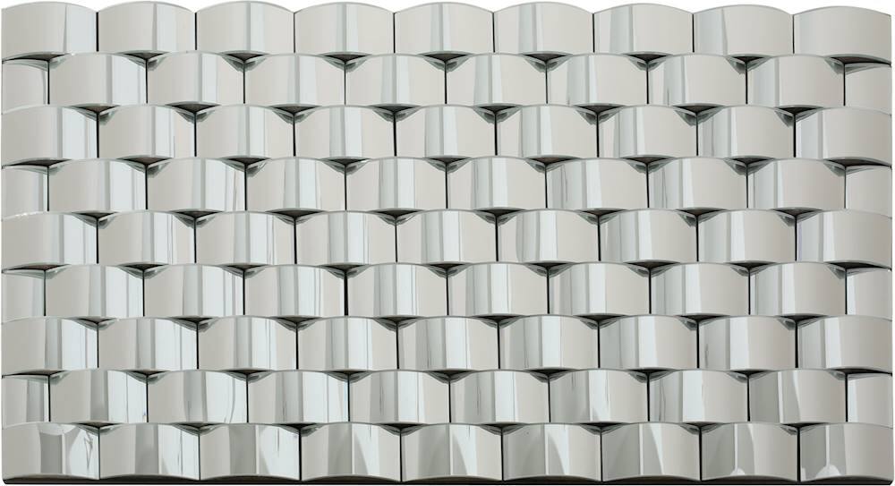 Noble House - Beatrice Modern Rectangular Mirror - Silver - Angle_Zoom