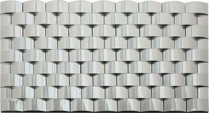 Noble House - Beatrice Modern Rectangular Mirror - Silver - Angle_Zoom