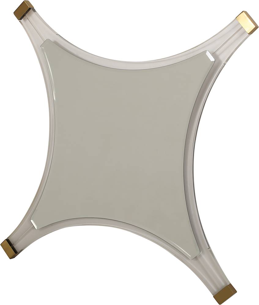 Noble House - Hydrick Accent Mirror - Silver/Gold