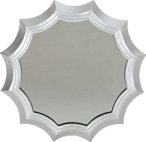 Noble House - Newtonville Round Sun Mirror - Silver